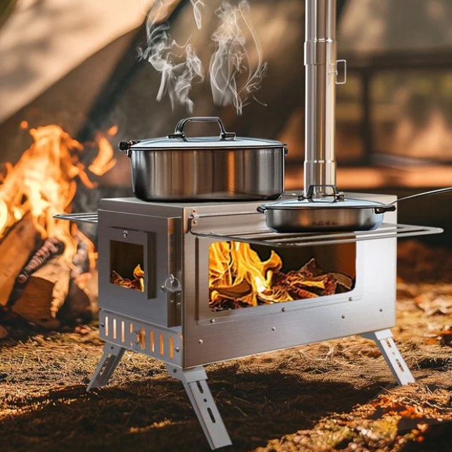 Why Every Camper Needs a Portable Hot Tent Stove